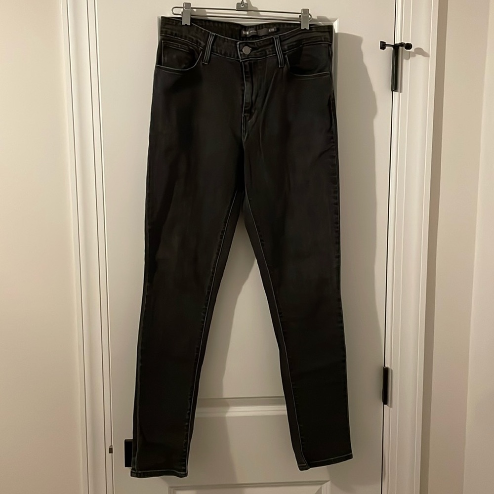 Dark gray denim